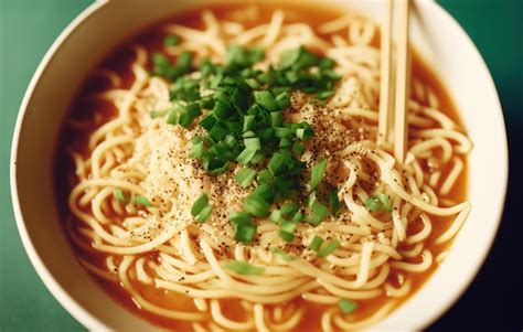 Premium Photo Japanese Ramen Spicy Sauce Ancient Food