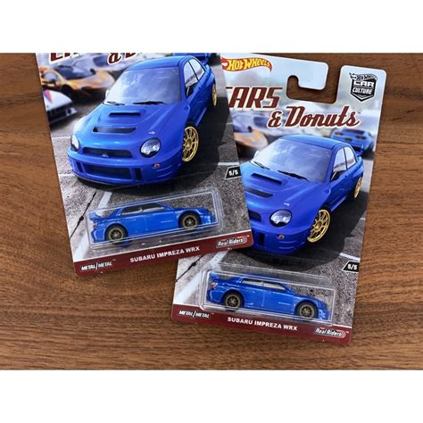 OMOR Hot wheels 風火輪 SUBARU Impreza WRX 汽車文化 Cars Donuts 蝦皮購物