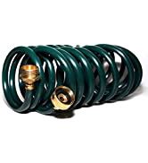 Amazon FUNJEE Heavy Duty EVA Coil 15 FT Garden Hose With GHT Solid