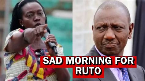 News In President Ruto Shocked After Martha Karua Announced This Youtube