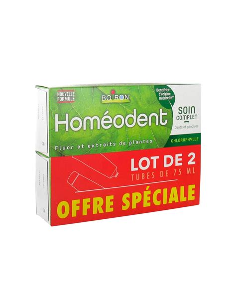 Hom Odent Soin Complet Dents Et Gencives Chlorophylle Lot X Ml Avis