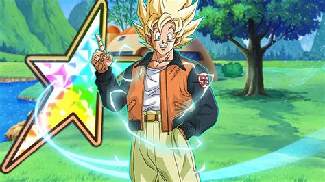 TEST GOKU SSJ VESTE ORANGE F2P 100 DRAGON BALL Z DOKKAN BATTLE