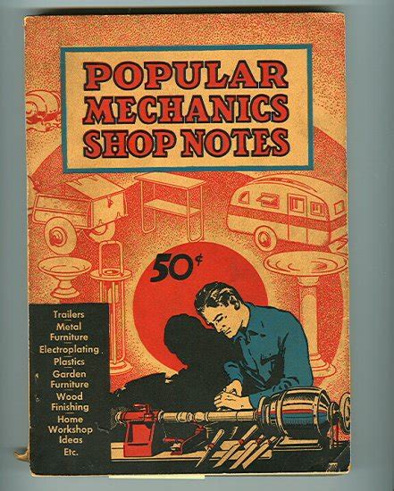Teardrop Canned Ham Trailer Plans Vintage Popular Mechanics Shop