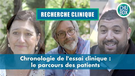 Patient Partenaire Chronologie De L Essai Clinique Le Parcours Des