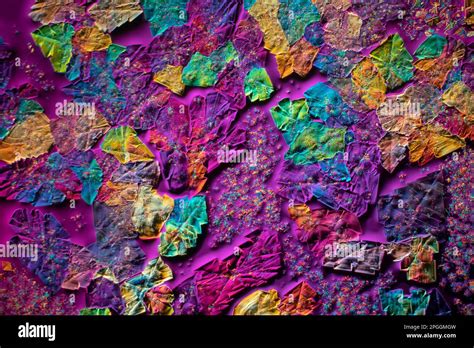 Epsom Salt Crystals Light Micrograph Stock Photo Alamy