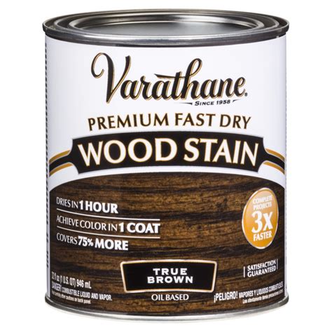 Цветное масло для дерева Varathane Fast Dry 333616 Подлинный коричневый ...