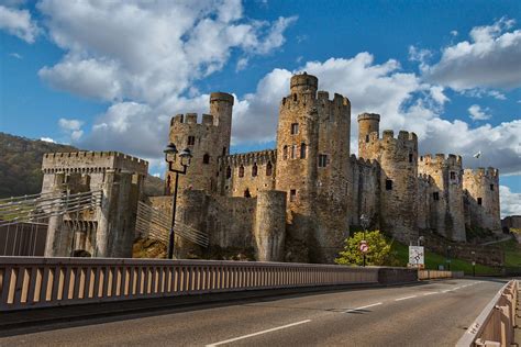 Conway Slott Llundudno Wales · Gratis foto på Pixabay
