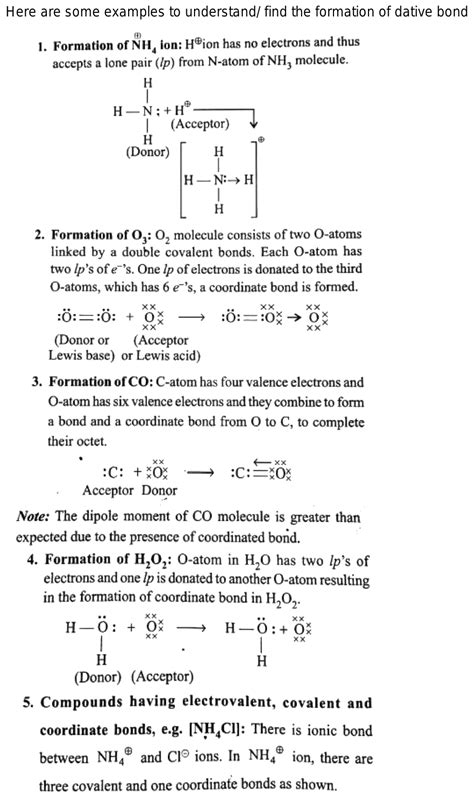 how to find a dative bond?