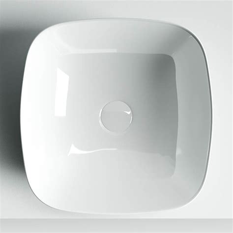 Раковина накладная Ceramica Nova Element CN5006 (400х400 мм) белая ...