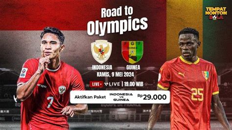 Jadwal Siaran Langsung Timnas Indonesia Vs Guinea Shin Tae Yong