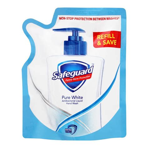 Buy Safeguard Pure White Antibacterial Liquid Hand Wash At Best Price