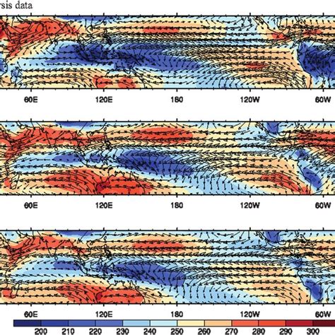 Mean State Of OLR Color W M 22 And Winds At 850 HPa Vectors M S