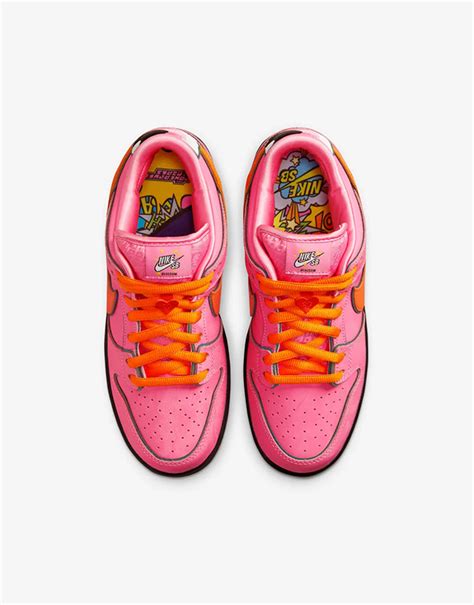 Nike Sb Dunk Low Pro X Powerpuff Girls Blossom Fd Vago H