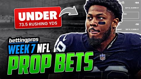 Nfl Week 7 Predictions 10 Player Props To Bet Before Odds Shift 2023