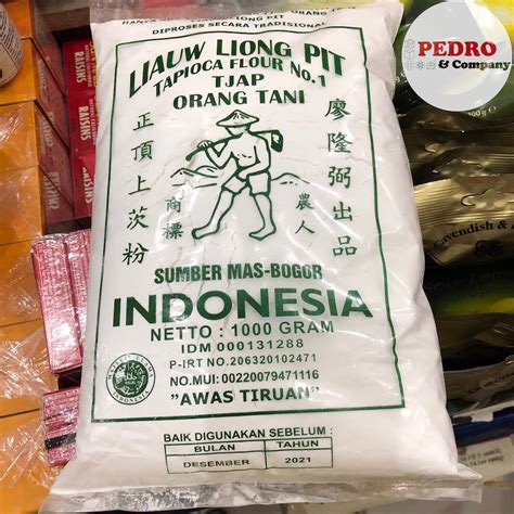 Jual Liauw Liong Pit Tepung Sagu Tani Tapioca Flour 1 KG Asli