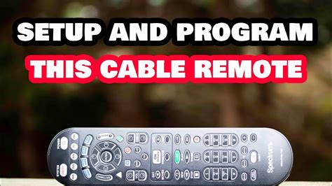 How To Program Most Functions On Cable Remote Control Youtube