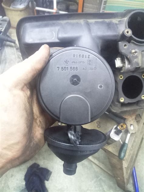 7501566 КЛАПАН, ОТВОДА ВОЗДУХА ИЗ КАРТЕРА BMW | Запчасти на DRIVE2