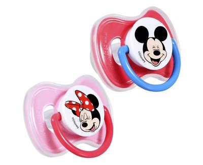 Disney Baby Mickey Mouse Minnie Mouse Pacifier With Cover Ebay