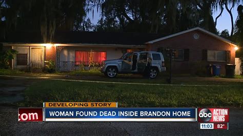 Homicide Investigation After Woman Found Dead In Brandon