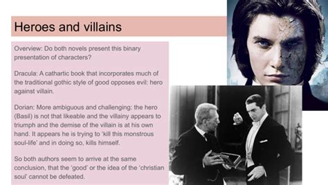 Dracula And Dorian Gray Comparative Essay Heroes And Villains