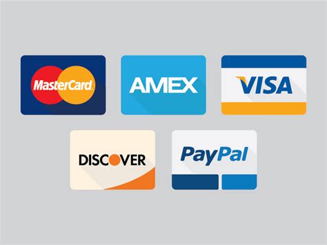 PayPal Credit Card Logo - LogoDix