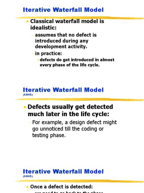 Iterative Waterfall Model Pdf