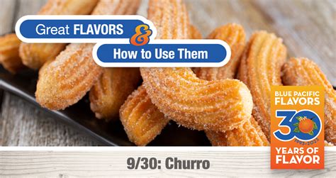 Natural Churro Flavor | Great Flavors - and how to use them!