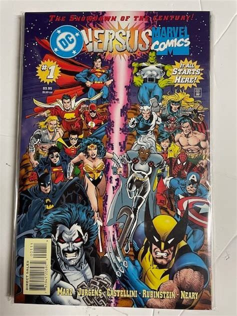 Dc Versus Marvel Comic Set Fn Collector S Edge Comics