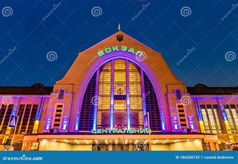 Main Railway Station of Kiev, Ukraine Stock Image - Image of city, line ...