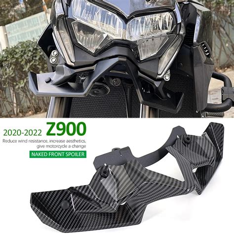 Mklightech For Kawasaki Z Motorcycle Accessories Black Naked Front Downforce