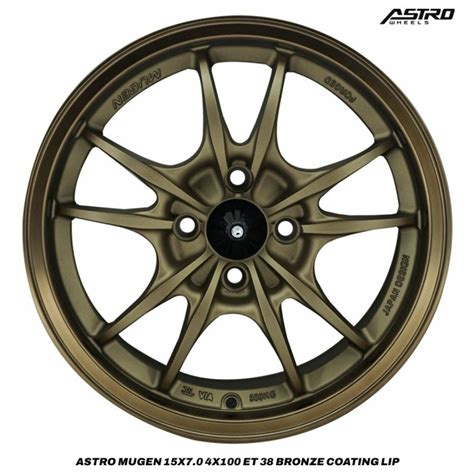 Promo Velg Mobil Astro Wheels Mugen Mf X X Et Satin Bronze