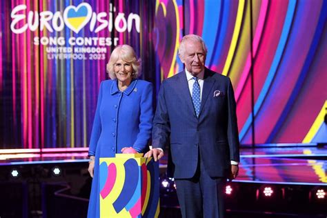 King Charles and Queen Camilla Go Behind the Scenes of Eurovision