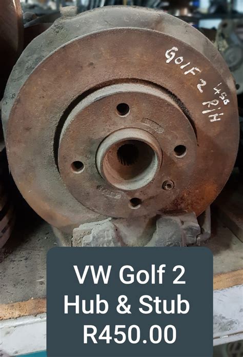 VW Golf 2 Hub And Stub Alltech Motor Spares