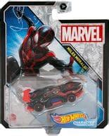 駿河屋 MILES MORALES Hot Wheels スタジオ キャラクターカー MARVEL GMJ ホットウィールhotwheels