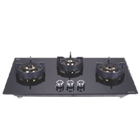 Elica Built In Hob With Brass Burner Cast Iron Pan Support Auto