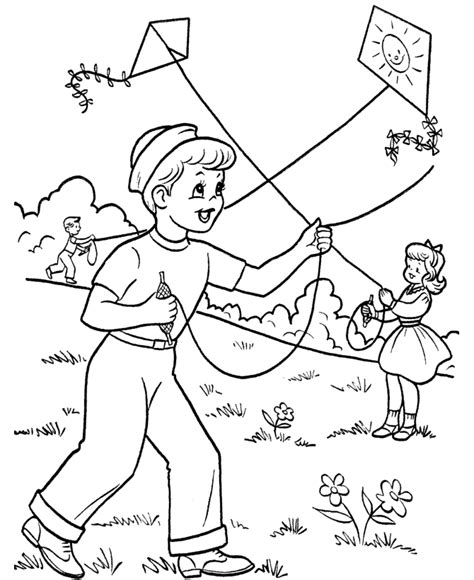 Free Springs Coloring Pages Coloring Cool