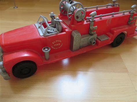 Antique 1960s Eldon Toy Co Eldon Fire Dept Pumper Fire Truck Ebay