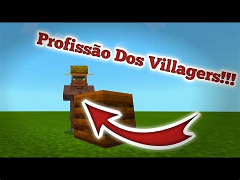 Profiss Es Dos Villagers No Minecraft Youtube