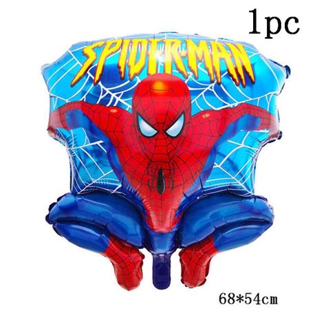 D Superhero Foil Balloon D Foil Balloon Spiderman Ironman D