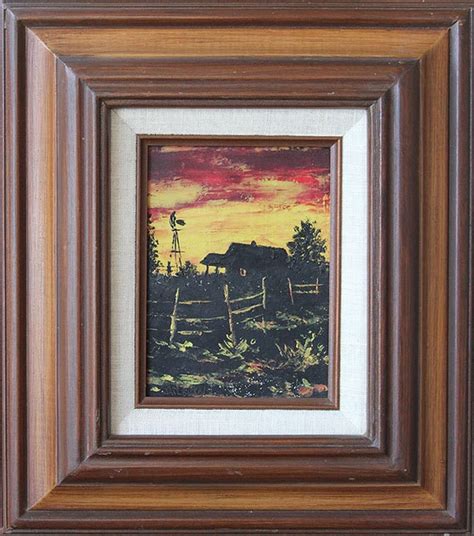 Larry Hilburn Taos Artist Small Original Oil Painting Titled