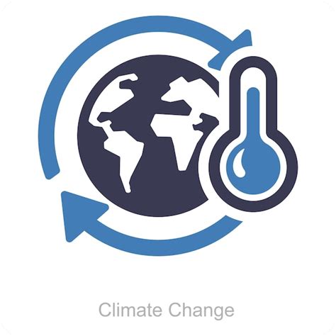 Conceito De Cone De Mudan A Clim Tica E Meio Ambiente Vetor Premium