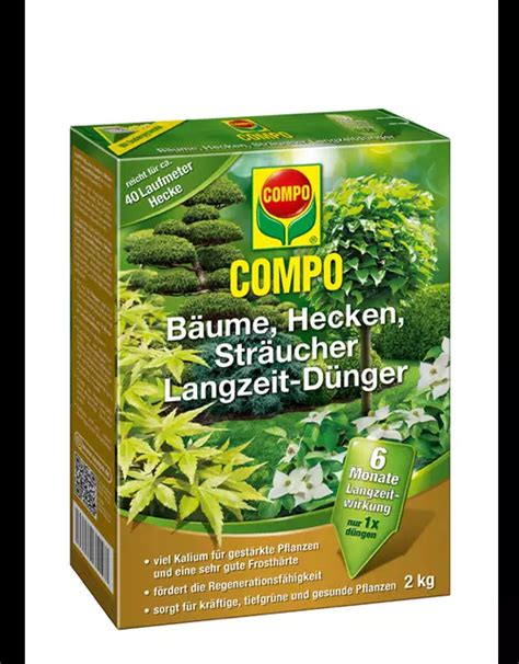 Compo Bäume Hecken Sträucher Langzeit Dünger