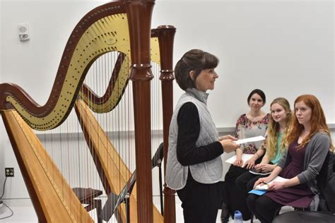 Nancy Allen Harp Master Class By Peter Smith Ums University Musical