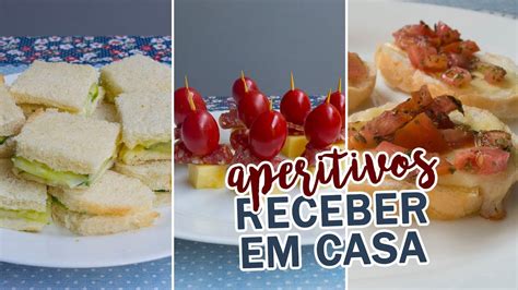 Aperitivos Para Receber Em Casa Youtube