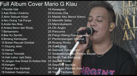 FULL ALBUM COVER MARIO G KLAU TERBARU 2021 Full Album YouTube