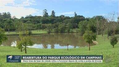 Jornal da EPTV 1ª Edição Campinas Piracicaba Parque Ecológico de