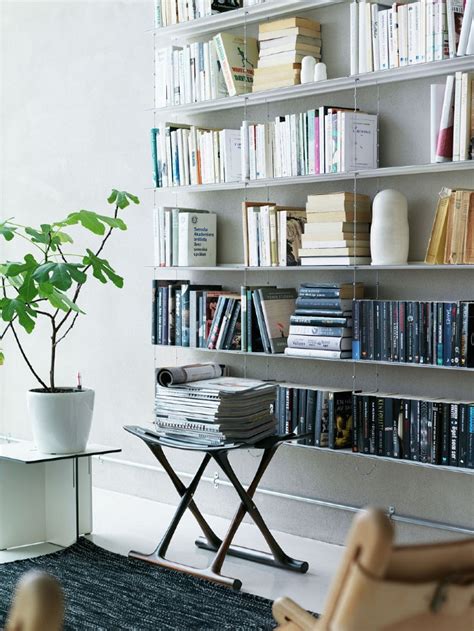 String Shelving System Interior Design Ideas