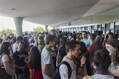 Recepção dos calouros Foto Mariana Costa Universidade de Brasília