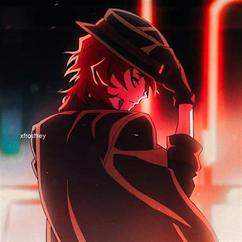 Nakahara Chuuya Stray Dogs Anime Bungo Stray Dogs Red Aesthetic