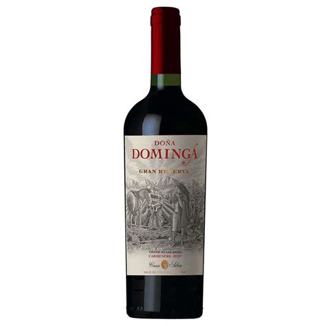 Booz cl Vino Doña Dominga Gran Reserva Carmenere 750cc